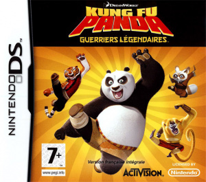 Pochette Kung Fu Panda : Guerriers Légendaires version DS