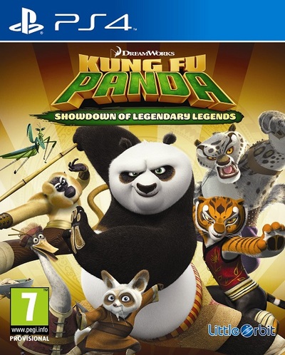 Pochette Kung Fu Panda : Le Choc des Légendes version PlayStation 4