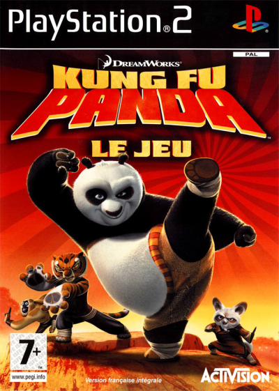 Pochette Kung Fu Panda version PlayStation 2