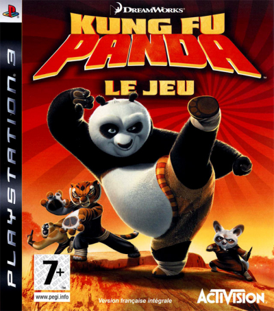 Pochette Kung Fu Panda version PlayStation 3