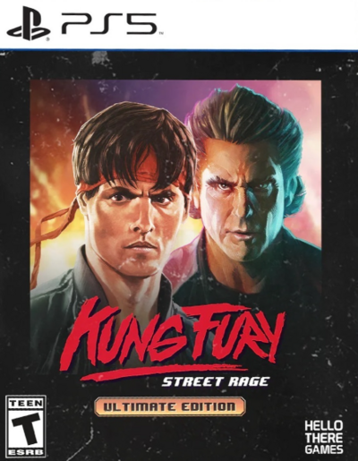 Pochette Kung Fury : Street Rage version PlayStation 5