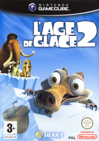 Pochette L'Age de glace 2 version GameCube