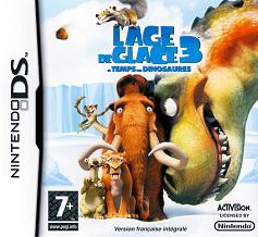 Pochette L'Age de glace 3 : le temps des dinosaures version DS