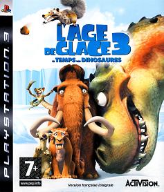 Pochette L'Age de glace 3 : le temps des dinosaures version PlayStation 3