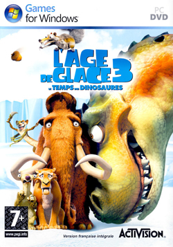 Pochette L'Age de glace 3 : le temps des dinosaures version PC Windows