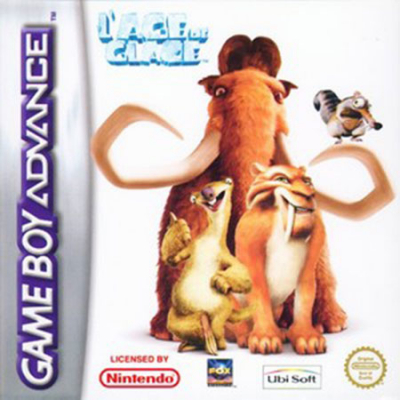 Pochette L'Age de glace version GameBoy Advance
