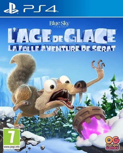 Pochette L'Age de glace : La folle aventure de Scrat version PlayStation 4