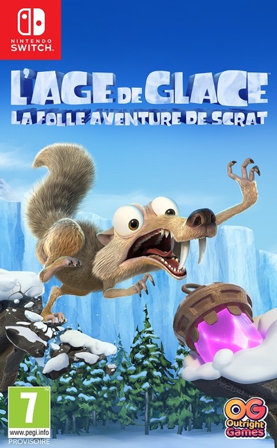 Pochette L'Age de glace : La folle aventure de Scrat version Switch