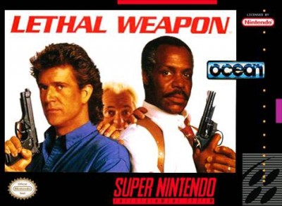 Pochette L'Arme Fatale version Super Nintendo