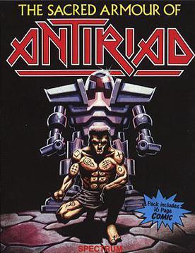 Pochette L'Armure sacrée d'Antiriad version Apple II