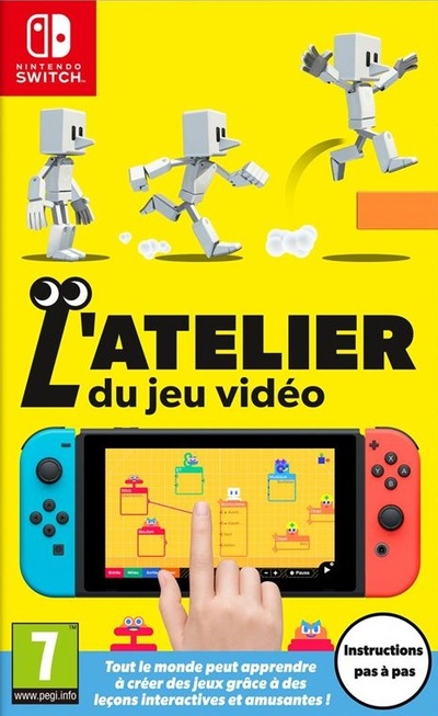Pochette L'atelier du jeu vidéo version Switch