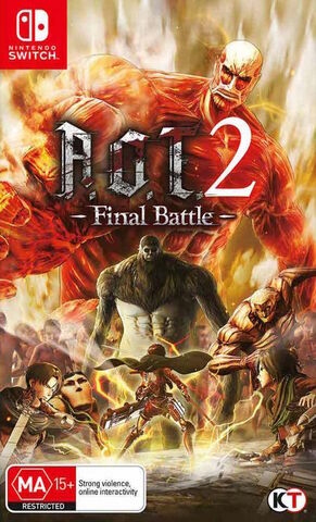 Pochette A.O.T. 2 : Final Battle version Switch