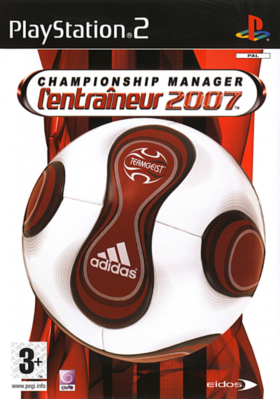 Pochette L'Entraîneur 2007 version PlayStation 2
