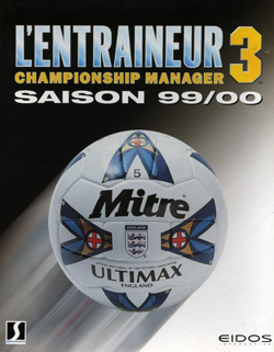Pochette L'Entraîneur 3 : Saison 99/00 version PC Windows