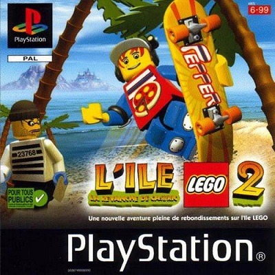 Pochette L'ile LEGO 2 version PlayStation