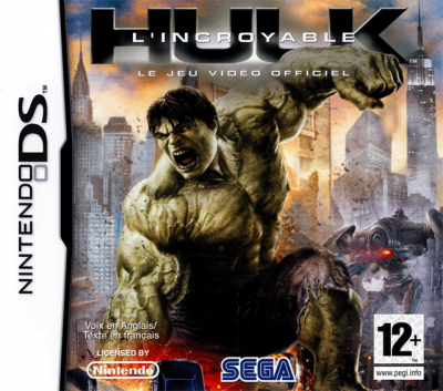 Pochette L'Incroyable Hulk version DS