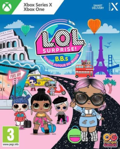 Pochette L.O.L. Surprise ! B.B.s Voyage autour du monde version Xbox One