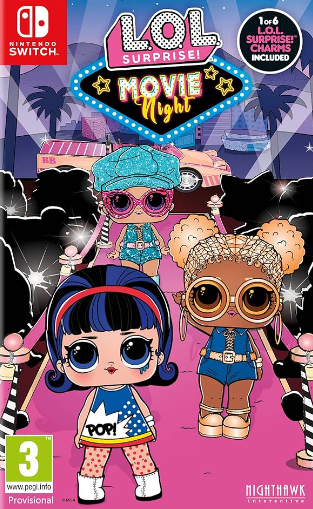 Pochette L.O.L. Surprise! Movie Night version Switch