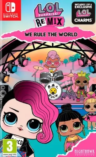 Pochette L.O.L. Surprise! Remix : We Rule The World version Switch