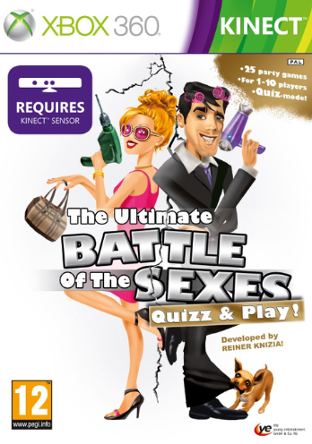 Pochette L'ultime bataille des sexes version Xbox 360