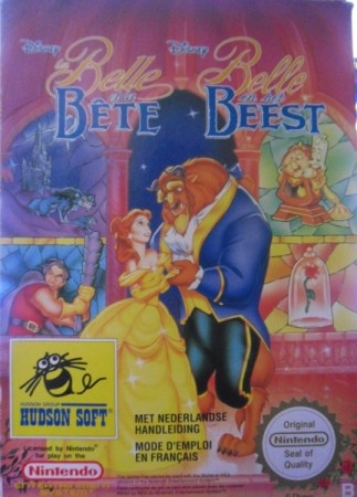 Pochette La Belle et la Bête version NES