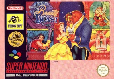 Pochette La Belle et la Bête version Super Nintendo