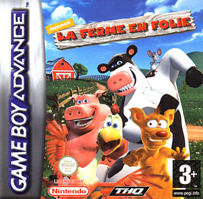Pochette La ferme en folie version GameBoy Advance