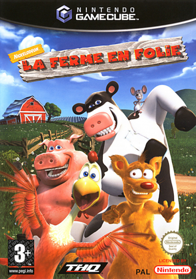 Pochette La ferme en folie version GameCube