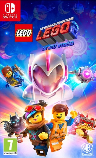 Pochette La Grande Aventure Lego 2, le jeu vidéo version Switch