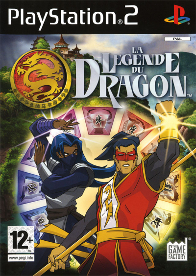 Pochette La Légende du Dragon version PlayStation 2
