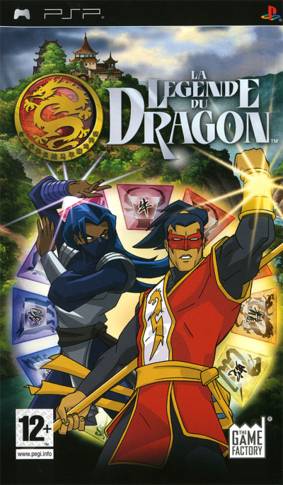 Pochette La Légende du Dragon version PSP