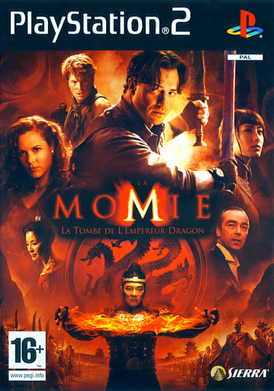 Pochette La Momie : La Tombe de l'Empereur Dragon version PlayStation 2