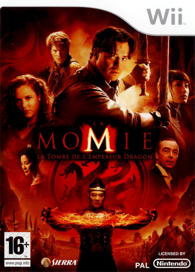 Pochette La Momie : La Tombe de l'Empereur Dragon version Wii