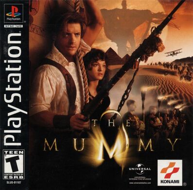 Pochette La Momie version PlayStation