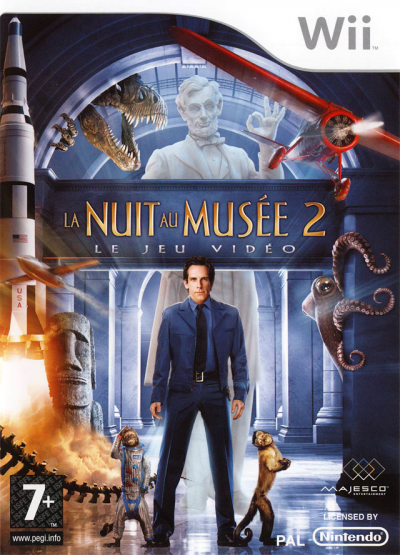 Pochette La Nuit au Musée 2 version Wii