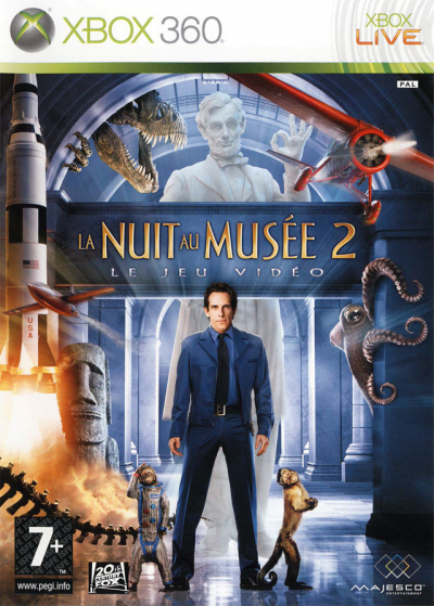 Pochette La Nuit au Musée 2 version Xbox 360