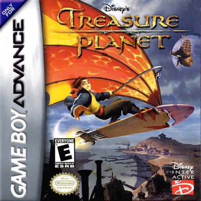 Pochette La Planète au Trésor version GameBoy Advance