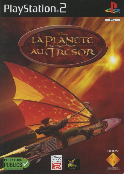 Pochette La Planète au Trésor version PlayStation 2