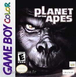 Pochette La Planète des singes version GameBoy/Color
