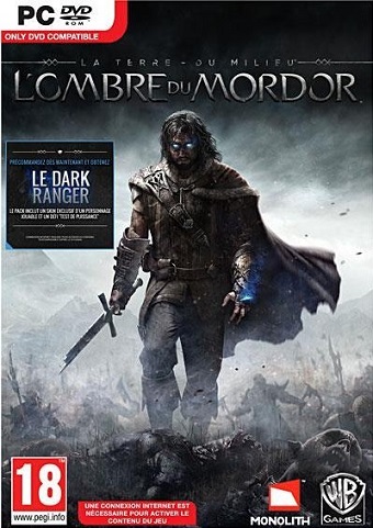 Pochette La Terre du Milieu : L'Ombre du Mordor version PC Windows