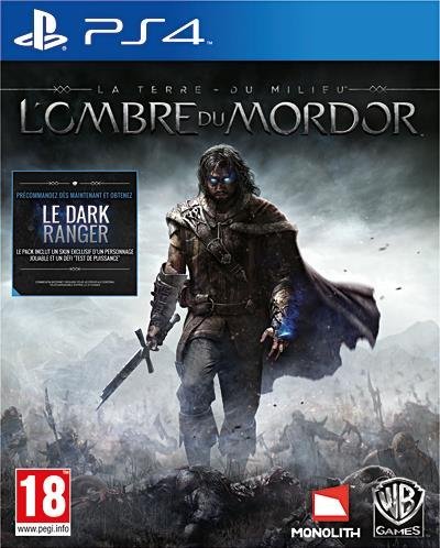 Pochette La Terre du Milieu : L'Ombre du Mordor version PlayStation 4