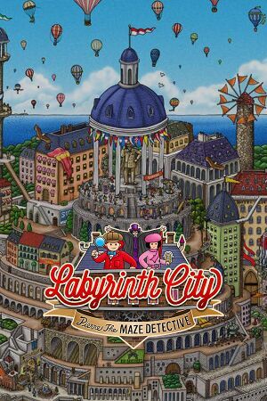 Pochette Labyrinth City : Pierre the Maze Detective version Switch
