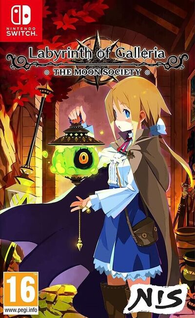 Pochette Labyrinth of Galleria : The Moon Society version Switch