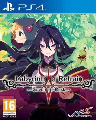 Pochette Labyrinth of Refrain : Coven of Dusk version PlayStation 4