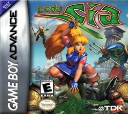Pochette Lady Sia version GameBoy Advance