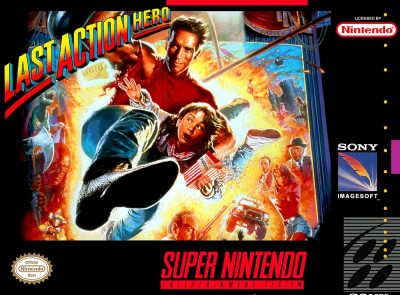 Pochette Last Action Hero version Super Nintendo