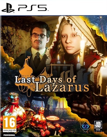 Pochette Last Days of Lazarus version PlayStation 5