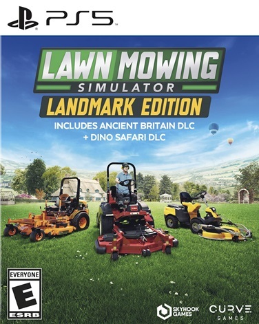 Pochette Lawn Mowing Simulator version PlayStation 5