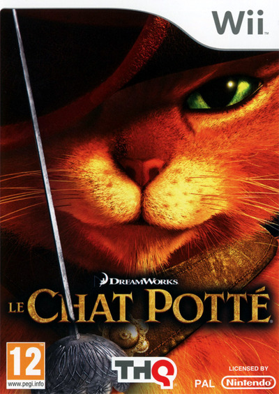 Pochette Le Chat Potté version Wii