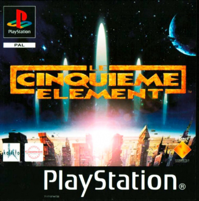 Pochette Le Cinquième Elément version PlayStation